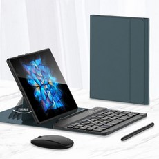 삼성 갤럭시 Z 폴드 5 4 3 2 용 럭셔리 케이스 블루투스 무선 키보드 스탠드 자석 커버 마우스 터치펜 노트펜 스마트펜