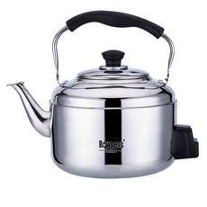 대형 커피포트 주전자 스테인레스 차탕기 차통 미포트, 3. 4L-6L 4L 1.5m 전원선