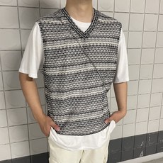 남자빅사이즈여름니트조끼