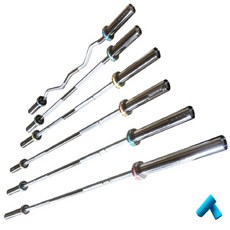 머슬칸 중량봉 2200 2000mm 1800mm 1220mm컬바 팻그립 증정 역기봉 니들베어링(6개)+스테인레스-스틸부싱 크롬도금 듀얼널링 탄력봉 선수 전문가 녹방지 부식방지, 중량봉 1800mm+스프링마구리