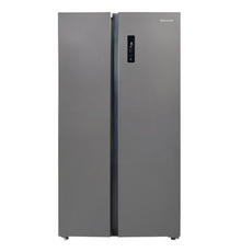 캐리어 클라윈드 피트인 양문형 냉장고 방문설치, 실버메탈, KRNS438SPH1
