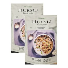 피코크 통곡물 뮤즐리 MUESLI Whole grain 380g x 2개 총 760g