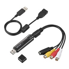 버팔로 비디오 VHS 8mm 더빙 PC 캡처 편집 DVD 제작 USB2.0 아날로그 비디오 캡처 PC-SDVDU2G2