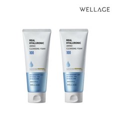 웰라쥬 리얼 히알루로닉 아미노 클렌징 폼 150ml x 2개