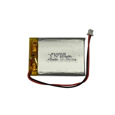 JP [KC인증]리튬 폴리머 3.7V JP602838 650mAh, 1개, 1개