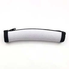 이어 패드 쿠션 헤드 밴드 커버 헤드폰 소프트 단백질 가죽 빔, White Headband
