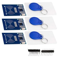 [독일] AZDelivery 3 x RFID kit RC522 with reader chip and card for Raspberry Pi including e-book!
