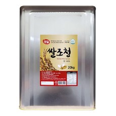 경일식품 쌀조청 대용량 업소용 조청 쌀엿 20kg, 1개