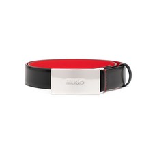HUGO(휴고) 로고 버클 벨트