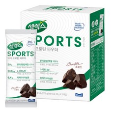 셀렉스 스포츠 웨이 프로틴 파우더 초콜릿, 33g, 20개