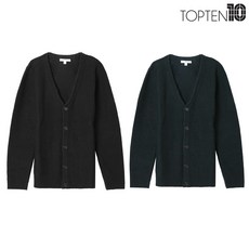 탑텐 남성 베이직 버튼 가디건