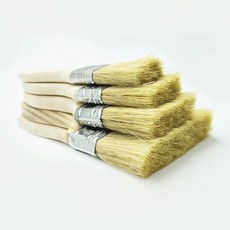 페인트붓 빽붓 평붓 페인트브러쉬 도배붓 막붓 페인트붓(1인치)x2개