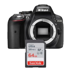 니콘 D5300 DSLR 카메라 메모리카드 샌디스크 울트라SD 64GB - 니콘5300