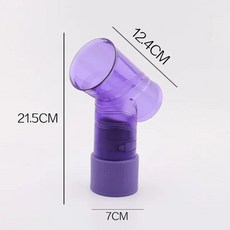 드라이기걸이 DIY 헤어 디퓨저 살롱 매직 롤러 건조 캡 블로우 드라이어 바람 컬 커버 케어 스타일링 도구 액세서리, [04] 보라색, 1개