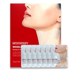 메디테라피 링클핏 넥마스크 목주름 팩 1박스