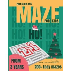 Easy Maze for Kids from 3 years - Part5 Paperback, Attila Palfi, English, 9789171590206
