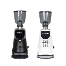 펠리체 FM60S 그라인더 자동 카페 업소용 원두커피 티타늄 64mm, 화이트