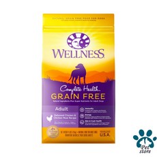 웰니스 컴플리트 헬스 그레인프리 어덜트치킨(큰알갱이) 1.8kg 강아지사료
