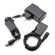 5V-8.4V USB 카메라 전원 공급 장치 ACK-E18 + 5V3A 충전기 케이블 + DR-E18 BG-E18 LP-E17 더미 배터리 DC, 단일상품