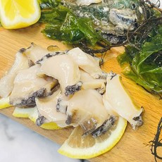 청정해역 통영 싱싱한 삐뚤이소라회 멍게 전복회 미더덕 해산물, 1개, 참전복회1팩