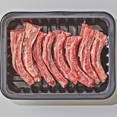 삼형제고기 한돈 돼지 등갈비 절단 구이용 찜용 로인립, 4개, 500g