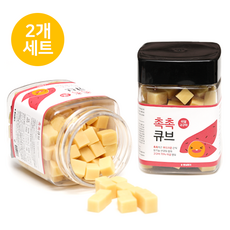 뽀시래기 촉촉큐브 180g 2개 1세트, 고구마