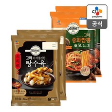 고메 바삭쫄깃한 탕수육 450g x 2팩 중화짬뽕 652g 2팩, 없음