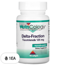 뉴트리콜로지 델타-프랙션 토코트리에놀 125mg 소프트젤, 1개, 90정