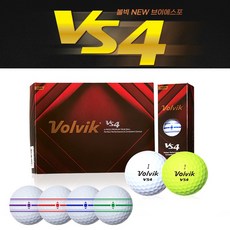 볼빅 NEW VS4 골프공12볼+장타스티커, 볼빅 NEW VS4 12볼+장타스티커 - 볼빅vs4