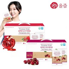 올즙 올바른 순수 석류 즙 & 타트 체리 즙 70ml 30포 효능 여신석류, 순수석류즙 70ml 30포