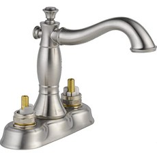 EOM Delta 수전 2597LF-SSMPU-LHP 7.00 x 7.00 x 12.50 inches 스테인리스 [Stainless] - E0758008UADRLQ9, Stainless