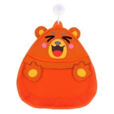 Zeyuan 목욕 장난감 저장 아기 깔끔한 주최자 유아 그물 깔끔한 상자 가방 주최자, 14x15inch, 폴리 에스터, 곰