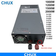 산업용 스위칭 전원 공급 장치 조정 가능한 DC 1000W 1200W 1500W 2000W 12V 24V 36V 48V 55V 110V 220V 300V, 99) 110V - 2000W - 110V, 1개