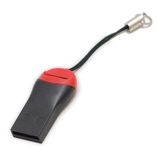 셀인스텍 USB2.0 MicroSD리더기 SDHC 고용량 메모리카드 지원, 1개