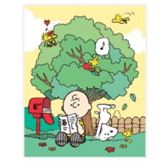 스누피보석십자수