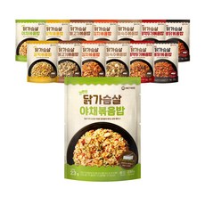 미트리 간편한 닭가슴살 볶음밥 7종 혼합, 250g, 14개