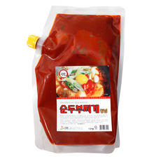 [미쓰미쓰]순두부찌개양념 1.2kg프리미엄/텃밭/특 가 세 일, 14개, 1.2kg