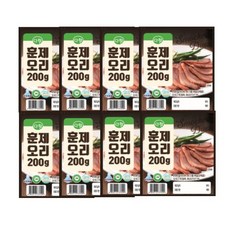 [다향] 훈제오리 200g 8팩, 8개