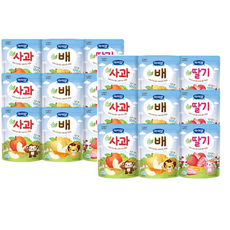 아이얌 동결건조 과일칩 3종(순딸기+순사과+순배)