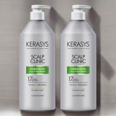 애경 케라시스 두피클리닉 컨디셔너, 980ml, 2개