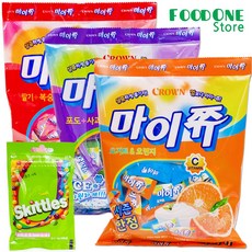 [푸드원스토어] 마이쮸 요거트&a;오렌지   딸기&a;복숭아   포도&a;사과  3봉지 리뷰후기
