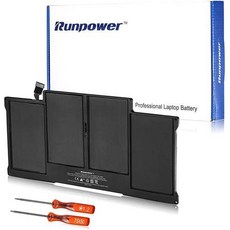 Runpower Replacement Battery for MacBook Air 13 A1466 (2017 Early 2015, 상세내용참조