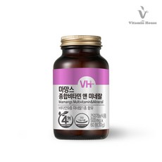 비타민하우스 마망스 종합비타민 앤 미네랄 500mg x 60정, 단일상품, 단일상품