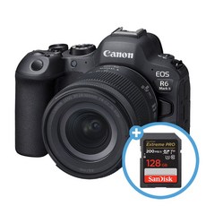 캐논코리아 정품 EOS R6 Mark II 24-105mm 4-7.1 IS STM KIT + 샌디스크 익스트림 프로 SDXC 128GB 논코리아 정품 EOS R6 Mark II 24-105 4-7.1 IS STM KIT + 샌디스크 익스트림 프로 SDXC 128GB + 가이드북