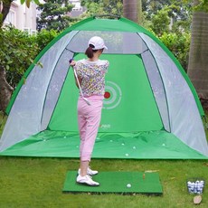 라인테크 골프 네트 3m 스윙 매트 연습용 텐트, 골프 연습 텐트 3m 1개 (매트 미포함)