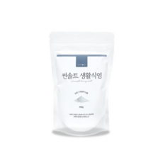 썬솔트 생활식염 450g 국내산 명품 용융 소금 순도 99.9%, 1개