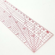 행복한다이세상 홈패션 미싱 재봉틀 수예 자수 퀼트 부자재 모음 2, F-07. 그레이딩자 5 x 60cm (인치겸용)