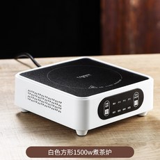 전기곤로 차 데우기 전기 찻잔 티팟 스토브 핫플레이트 워머 곤로, 901mL(포함)-1L(포함), 일반형, 1500w 사각티스토브 화이트