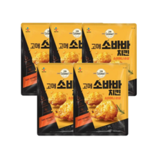 [CJ] 고메 소바바치킨 소이허니 순살 375g X 5개