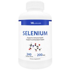 2024 신품! 마이라이프 내추럴스 셀레늄 200 mcg 240야채건강 보조제
